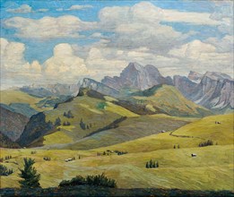 Seiser Alm (South Tyrol), 1914. Creator: Max Kahrer.