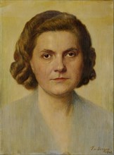 Portrait of a Lady, 1948. Creator: Tom von Dreger.