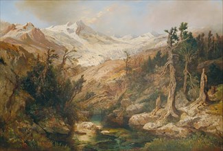 Rauris Goldberg Glacier, 1874. Creator: Adolf Obermullner.