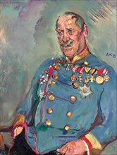 General Gottfried Seibt von Ringenhart, 1918. Creator: Anton Kolig.