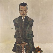 Edward Kosmack, 1910. Creator: Egon Schiele.