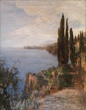 On the Dalmatian coast near Ragusa, 1888. Creator: Emil Jakob Schindler.