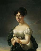 Portrait of a lady, 1822. Creator: Eugènie Tripier Lefranc.