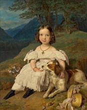 Julia Comtesse Apraxin, 1835. Creator: Ferdinand Georg Waldmuller.
