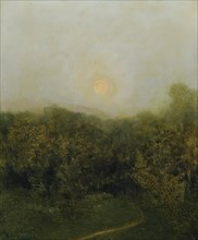 Moonrise, 1900. Creator: Franz Rumpler.