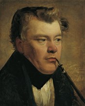 The painter Thomas Ender, 183. Creator: Friedrich von Amerling.