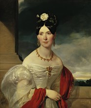 Marie Freiin Vesque von Püttlingen, 1832. Creator: Friedrich von Amerling.