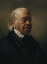 The painter Johann Nepomuk Schödlberger, 1852. Creator: Friedrich von Amerling.