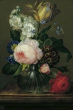 Small floral still life, 1805. Creator: Johann Baptist Drechsler.