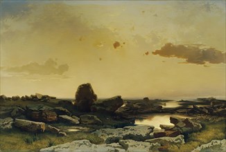 Helgoland, 1858. Creator: August Schaeffer.
