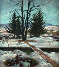 Winter, 1914. Creator: Emil Orlik.