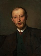 The painter Franz Jaschke, 1887. Creator: Ernst Stohr.