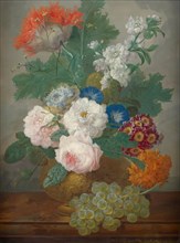 Flower still life, 1804. Creator: Johann Baptist Drechsler.