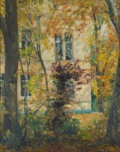 House with garden, 1901. Creator: Ulrich Hubner.