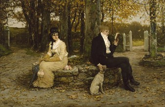 The Waning Honeymoon, 1878. Creator: George Henry Boughton.