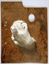 The Hand of Antoine-Louis Barye, 1897. Creator: Leon Joseph Florentin Bonnat.
