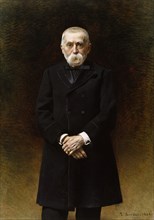Portrait of William T. Walters, 1883. Creator: Leon Joseph Florentin Bonnat.