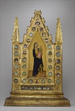 Reliquary Tabernacle with the Virgin and Child, c1350. Creator: Naddo Ceccarelli.