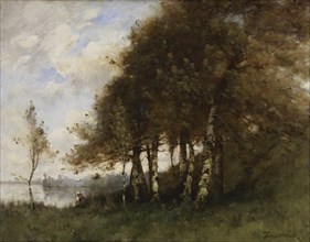 Landscape, 19th century. Creator: Paul-Désiré Trouillebert.