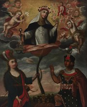 An Allegory of Saint Rose of Lima, c1730-1760. Creator: Unknown.