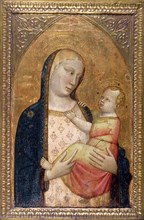 Madonna and Child, 1345-1349. Creator: Workshop of Bernardo Daddi.