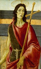 St. John the Baptist, 1485-1489. Creator: Workshop of Sandro Botticelli.