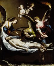 Dead Christ with Lamenting Angels, 1650. Creator: Antonio del Castillo y Saavedra.