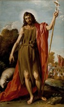 Saint John the Baptist in the Wilderness, c1635. Creator: Jusepe Leonardo.