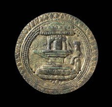 Plaque with Shivalinga and Worshipper (image 1 of 4), 1068. Creator: Unknown.