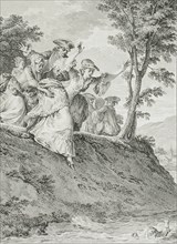 L'Amour maternel, 1777. Creator: Antoine Jean Duclos.