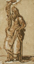 Saint Simon, between circa 1539 and circa 1540s. Creators: Parmigianino, Andrea Andreani.