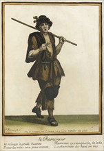 Recueil des modes de la cour de France, 'Le Ramoneur', between 1675 and 1685. Creators: Jean-Baptiste Bonnart, Henri Bonnart.