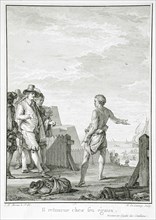 Il Retourne Chez ses Égaux, 1778. Creator: Nicolas de Launay.