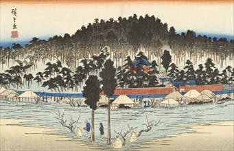 Oji Inari Shrine, c1840. Creator: Ando Hiroshige.