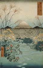 The Otsuki Plain in Kai Province, 1858. Creator: Ando Hiroshige.