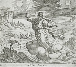 The Creation of the World, published 1606. Creators: Antonio Tempesta, Wilhelm Janson.