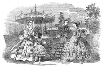 Paris fashions for September, 1861. Creator: Unknown.