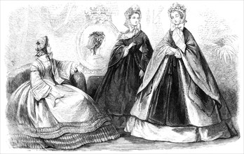 Paris fashions for November, 1861. Creator: Unknown.