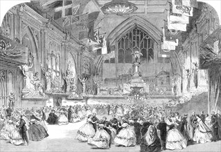 The London Rifle Brigade Ball at Guildhall, 1861. Creator: Unknown.