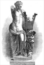 The Cyrene Marbles in the British Museum: Apollo, 1861. Creator: Unknown.