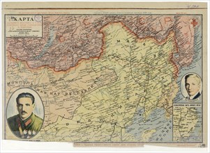 Map of the Far East of the USSR, Northern China (Manchuria) and Mongolia, 1930. Creator: Unknown.