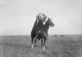The Prairie Chief, c1907. Creator: Edward Sheriff Curtis.