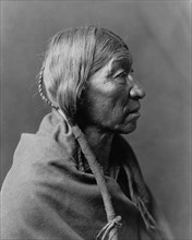 Cheyenne profile, c1910. Creator: Edward Sheriff Curtis.