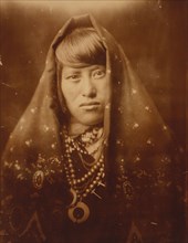 An Acoma woman, c1905. Creator: Edward Sheriff Curtis.