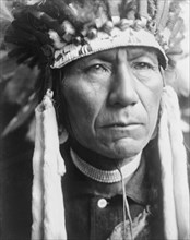 A Nez Percé, c1910. Creator: Edward Sheriff Curtis.