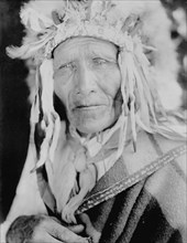 Ogalala chief, c1905. Creator: Edward Sheriff Curtis.