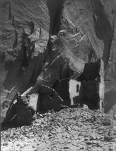 Antelope Ruin, Cañon del Muerto-Navaho, c1907. Creator: Edward Sheriff Curtis.
