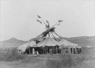 Gray Dawn-Cheyenne, c1910. Creator: Edward Sheriff Curtis.