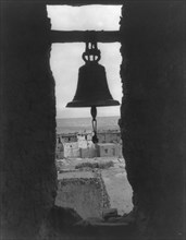 The old bell tower, c1905. Creator: Edward Sheriff Curtis.