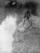 By the canal-Maricopa, c1907. Creator: Edward Sheriff Curtis.